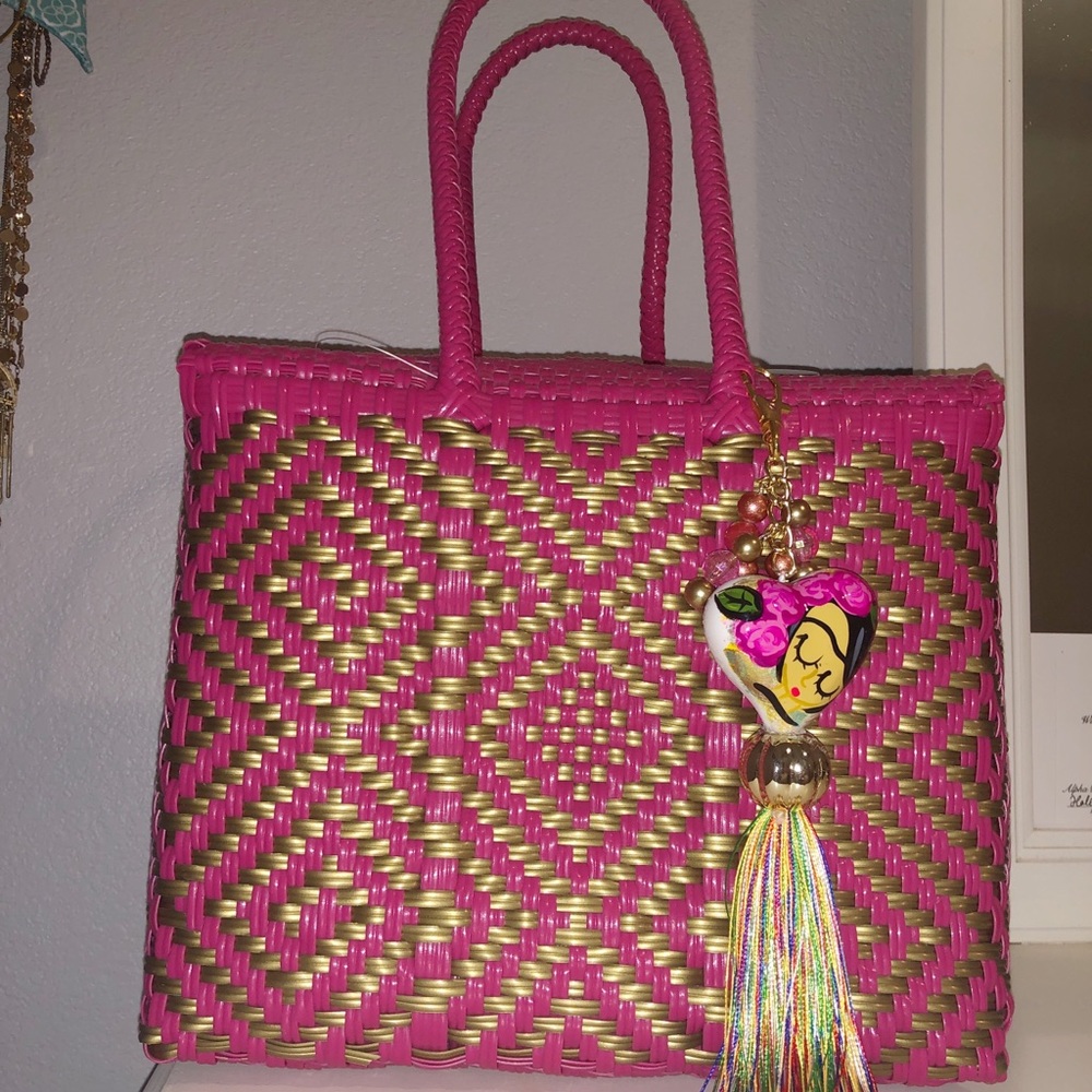 Oaxaca handwoven Mexican tote
